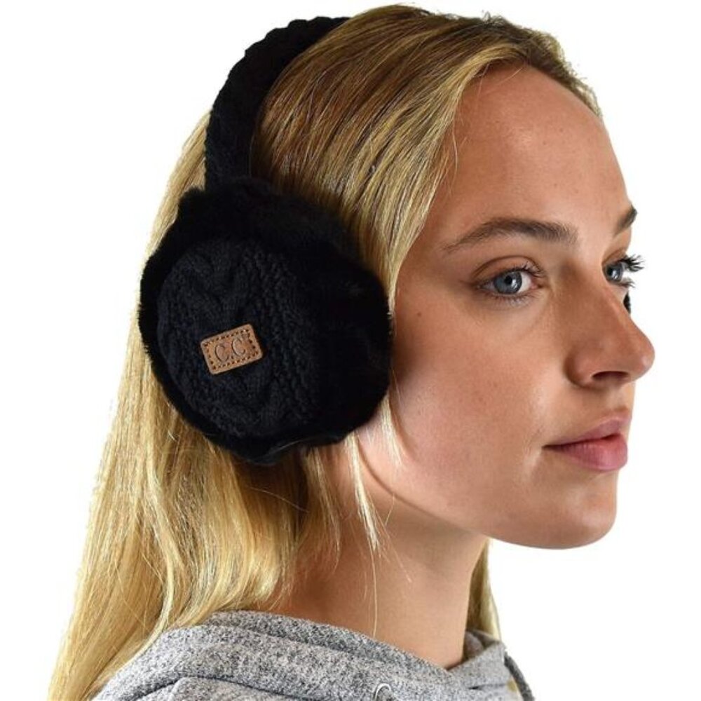 Soft Winter Warm Adjustable Headband Ear Warmer Earmuffs